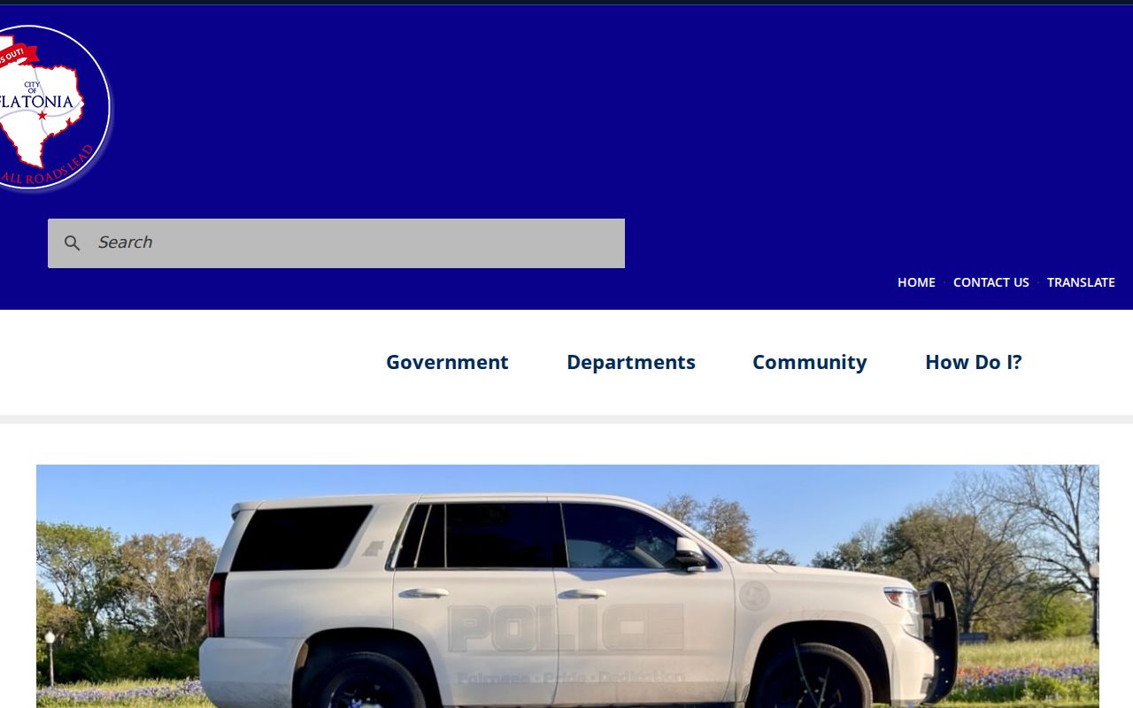 Flatonia criminal records police department contact