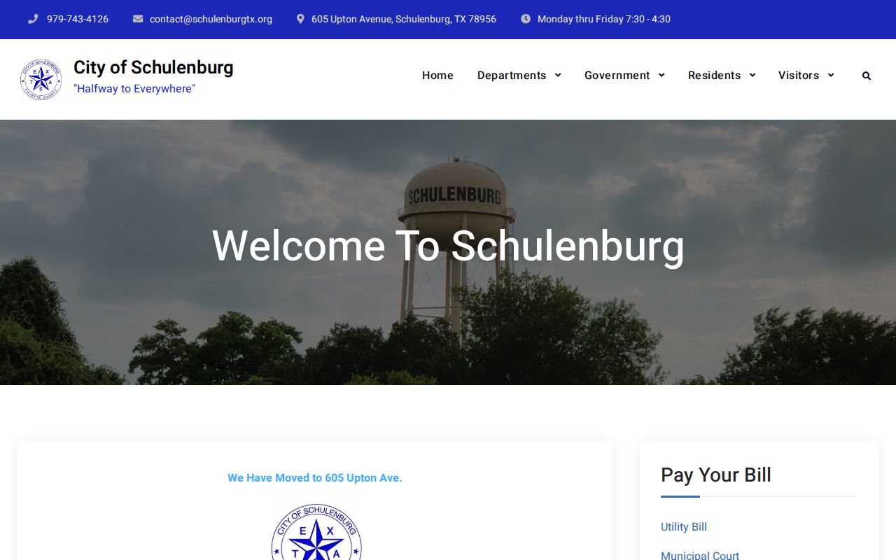 Schulenburg criminal records city and police departments